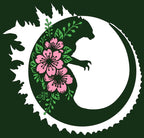 Cherry Blossoms & Godzilla (multi-color)