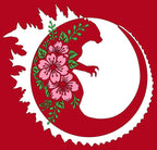 Cherry Blossoms & Godzilla (multi-color)