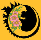 Cherry Blossoms & Godzilla (multi-color)