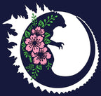 Cherry Blossoms & Godzilla (multi-color)