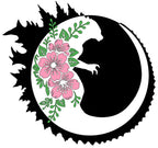 Cherry Blossoms & Godzilla (multi-color)