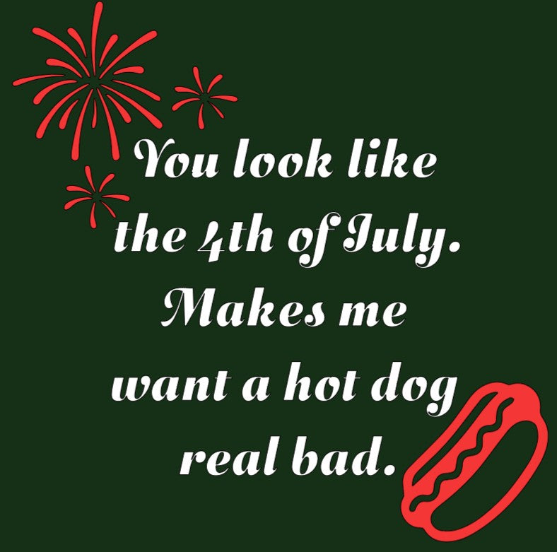 4th of July Hot Dog