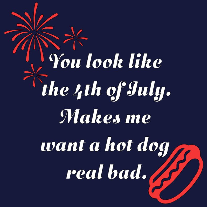 4th of July Hot Dog