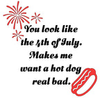 4th of July Hot Dog