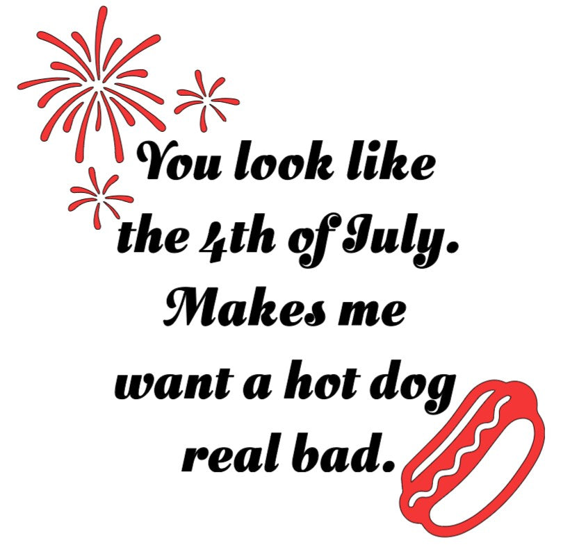4th of July Hot Dog