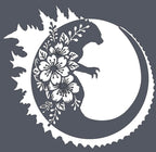 Cherry Blossoms & Godzilla