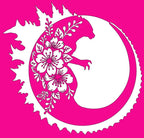 Cherry Blossoms & Godzilla