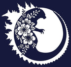 Cherry Blossoms & Godzilla
