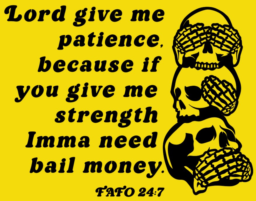 Give Me Patience Long-Sleeve T-Shirt