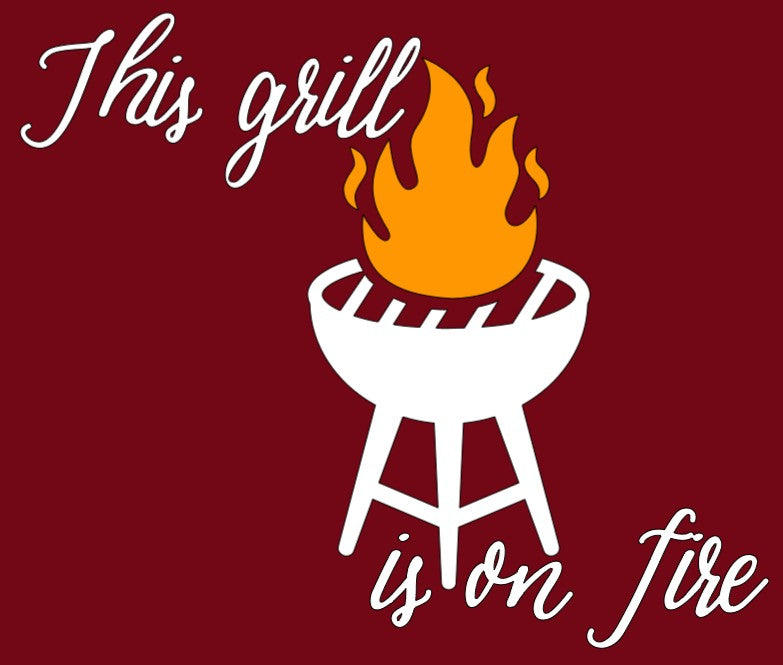 This Grill Is On Fire Apron