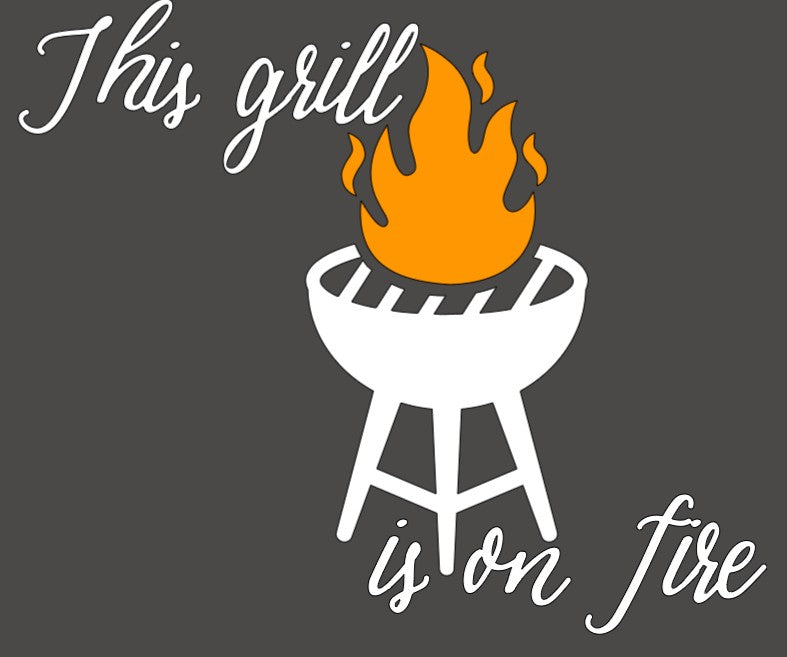 This Grill Is On Fire Apron
