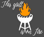 This Grill Is On Fire Apron