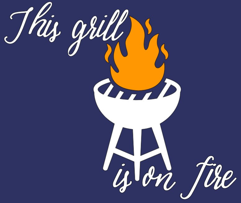 This Grill Is On Fire Apron