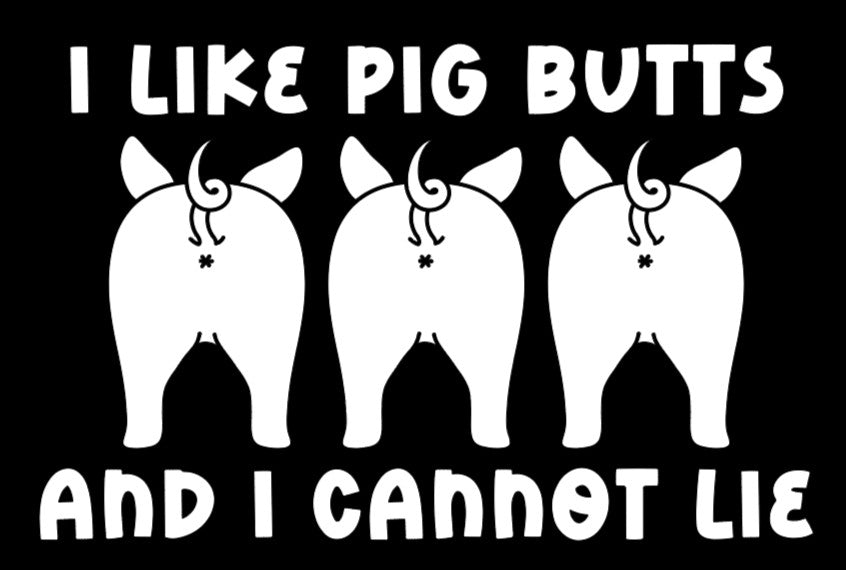 I Like Pig Butts Apron