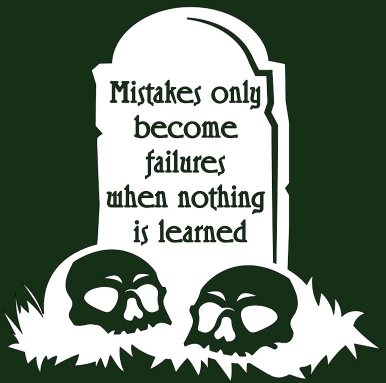 Mistakes Become Failures