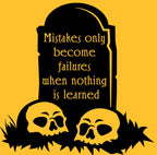Mistakes Become Failures