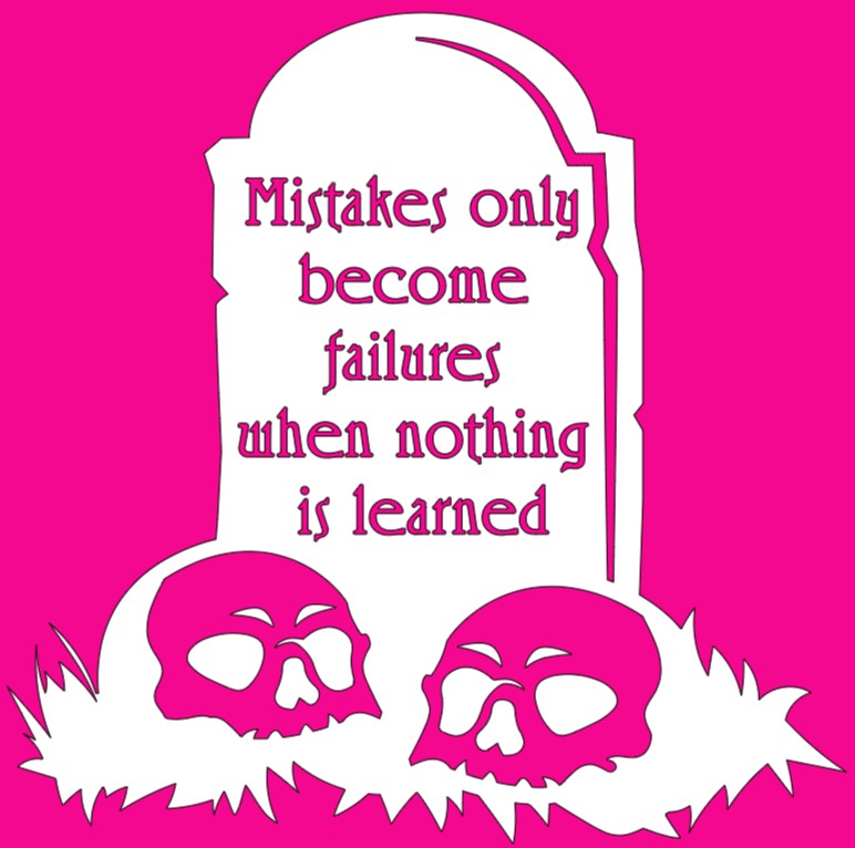 Mistakes Become Failures