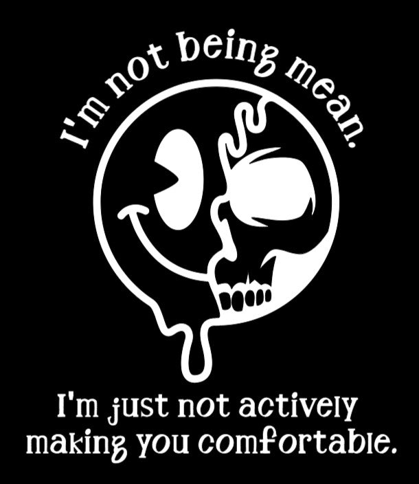 Not Being Mean Hoodie
