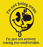 Not Being Mean Hoodie