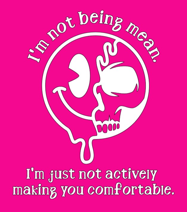 Not Being Mean Hoodie