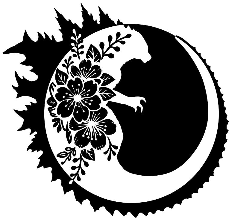 Cherry Blossom & Godzilla