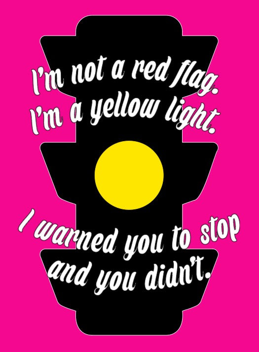 Yellow Light Warning T-Shirt
